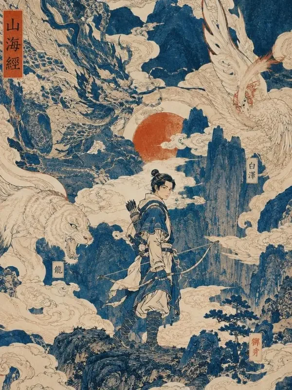 短剧《山海秘闻录》更新封面，悬疑题材